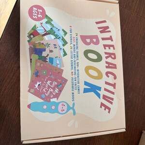 QUTZ Interactive Electronic Learning Books 3- 6 yr Phonics Books & Talking Pen